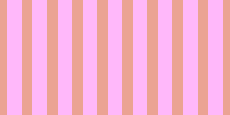 #ffb8fa, #eba393 vertical lines, thirty-five pixels wide, fifty-two pixels apart