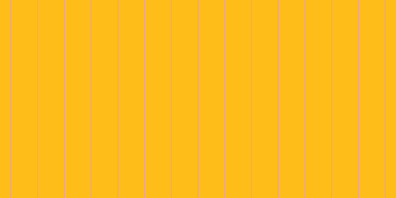 #ffbd1a, #eba393 vertical lines, two pixels wide, fifty-two pixels apart
