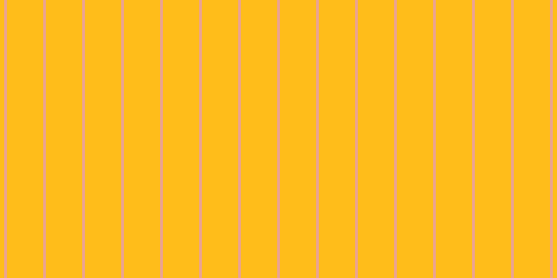 #ffbd1a, #eba393 vertical lines, four pixels wide, fifty-two pixels apart
