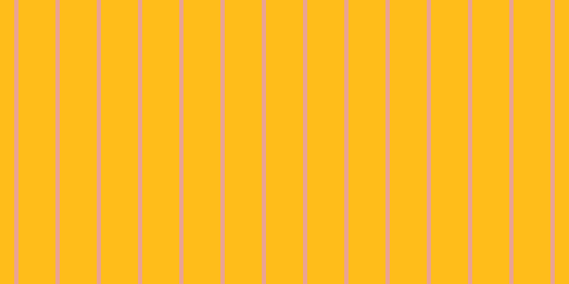 #ffbd1a, #eba393 vertical lines, six pixels wide, fifty-two pixels apart