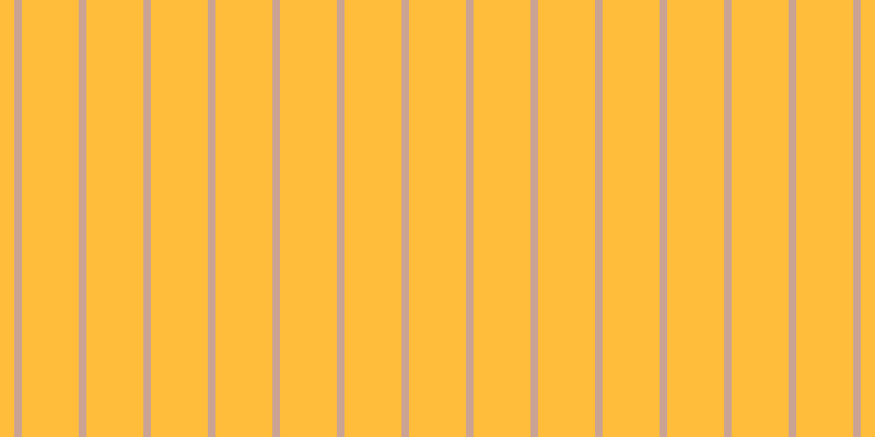 #ffbd3b, #caa393 vertical lines, seven pixels wide, fifty-two pixels apart