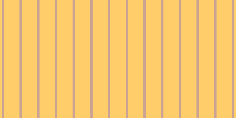 #ffbd3b (75%), #caa393 vertical lines, eight pixels wide, fifty-two pixels apart