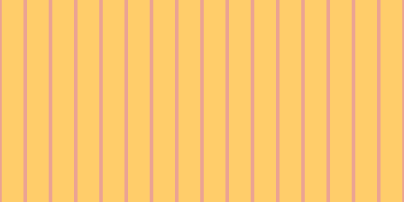 #ffbd3b (75%), #eba393 vertical lines, seven pixels wide, forty-three pixels apart