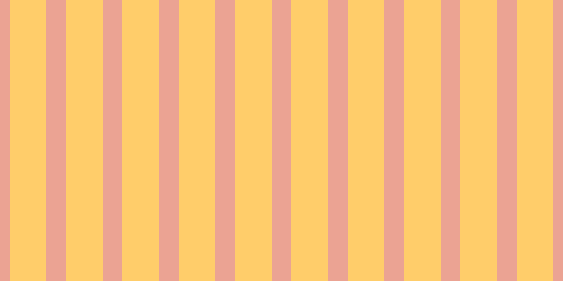 #ffbd3b (75%), #eba393 vertical lines, twenty-eight pixels wide, fifty-two pixels apart