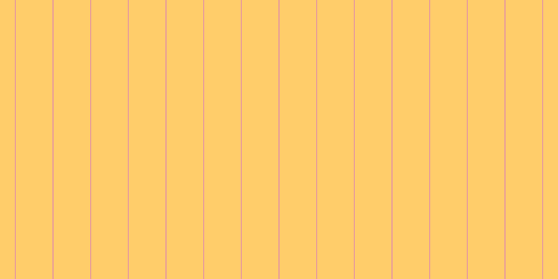 #ffbd3b (75%), #eba393 vertical lines, two pixels wide, fifty-two pixels apart
