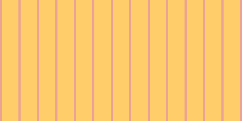 #ffbd3b (75%), #eba393 vertical lines, seven pixels wide, fifty-four pixels apart
