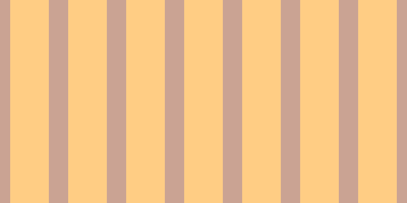 #ffbd5c (75%), #caa393 vertical lines, thirty-eight pixels wide, seventy-six pixels apart