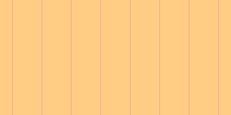 #ffbd5c (75%), #eba393 vertical lines, two pixels wide, one hundred pixels apart