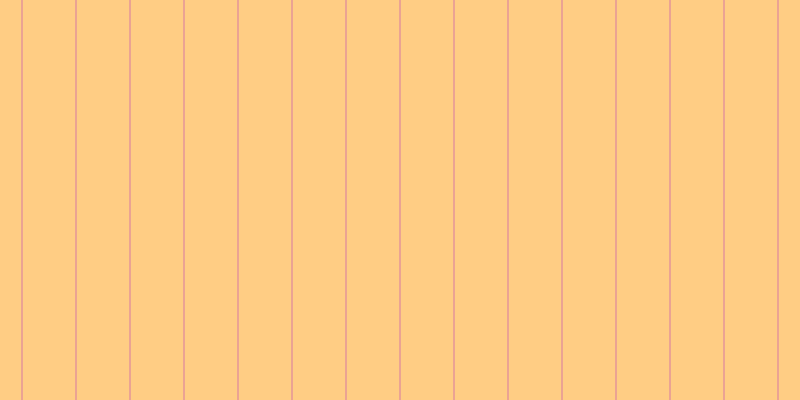 #ffbd5c (75%), #eba393 vertical lines, two pixels wide, fifty-two pixels apart