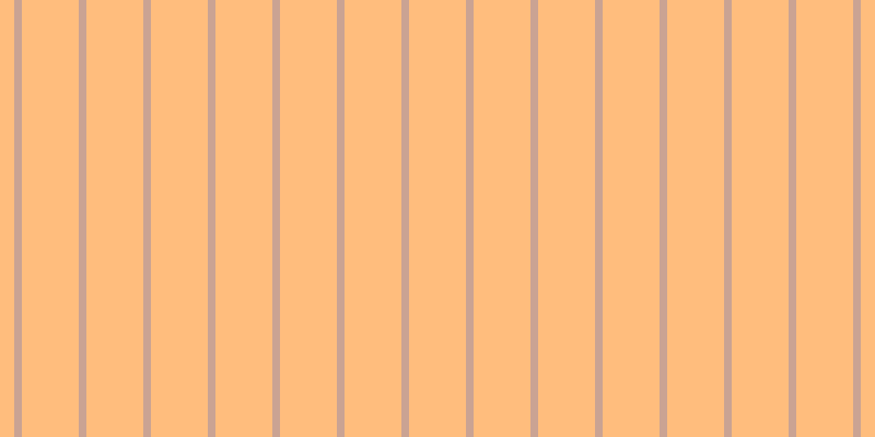 #ffbd7d, #caa393 vertical lines, seven pixels wide, fifty-two pixels apart