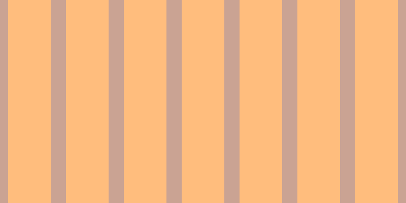 #ffbd7d, #caa393 vertical lines, thirty pixels wide, eighty-four pixels apart