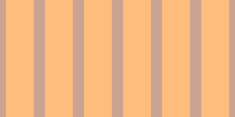 #ffbd7d, #caa393 vertical lines, thirty-eight pixels wide, ninety-five pixels apart