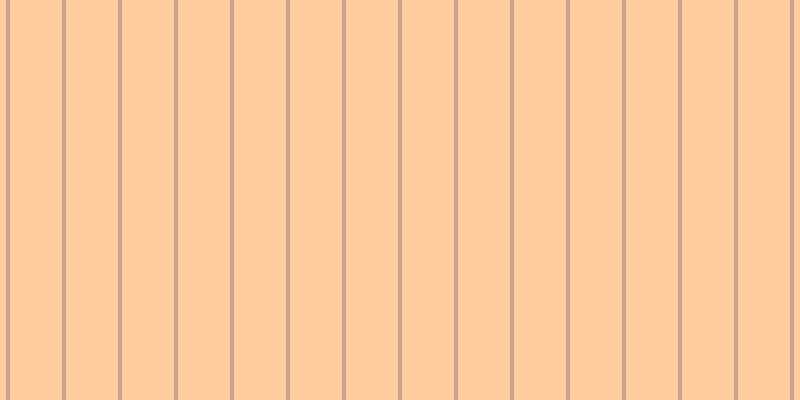 #ffbd7d (75%), #caa393 vertical lines, four pixels wide, fifty-two pixels apart