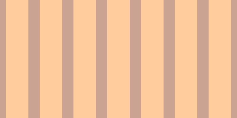 #ffbd7d (75%), #caa393 vertical lines, thirty-eight pixels wide, seventy-six pixels apart