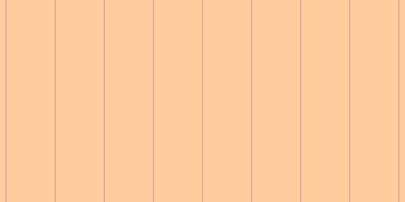 #ffbd7d (75%), #caa393 vertical lines, two pixels wide, ninety-five pixels apart