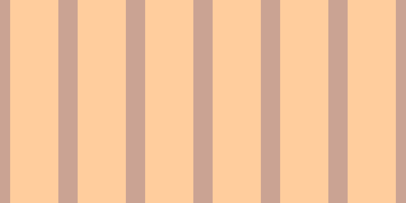 #ffbd7d (75%), #caa393 vertical lines, thirty-eight pixels wide, ninety-five pixels apart