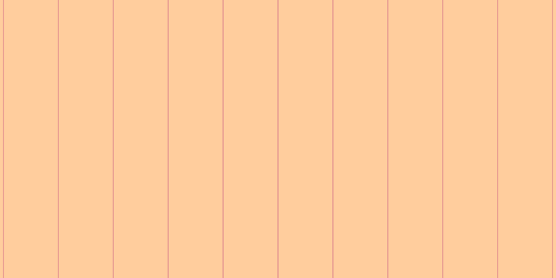 #ffbd7d (75%), #eba393 vertical lines, two pixels wide, seventy-seven pixels apart