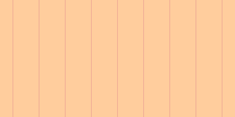 #ffbd7d (75%), #eba393 vertical lines, two pixels wide, eighty-seven pixels apart