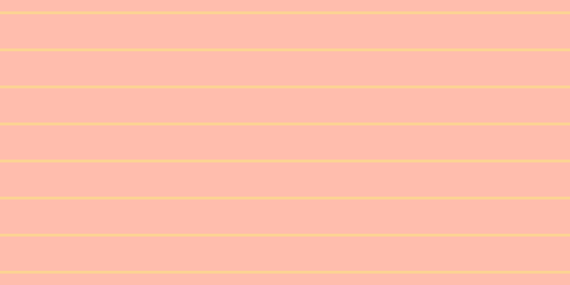 #ffbdad, #fcd393 horizontal lines, four pixels wide, forty-eight pixels apart
