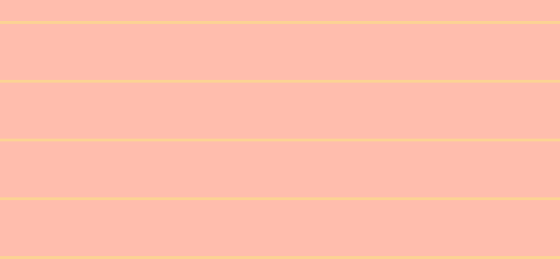 #ffbdad, #fcd393 horizontal lines, four pixels wide, eighty pixels apart