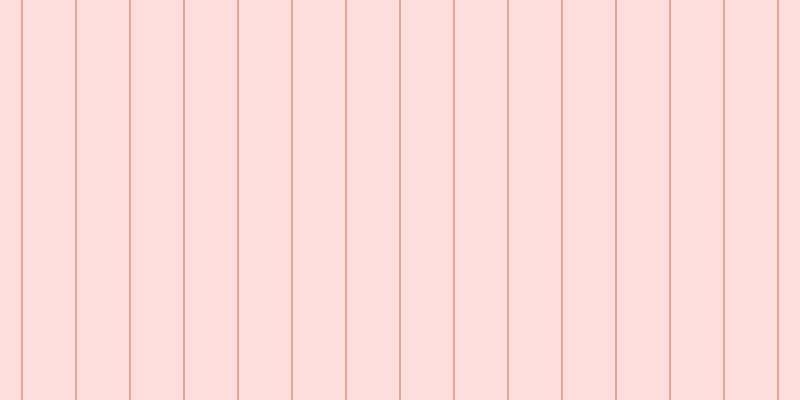 #ffbdbd (50%), #eba393 vertical lines, two pixels wide, fifty-two pixels apart