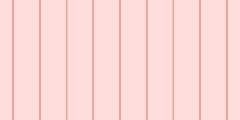 #ffbdbd (50%), #eba393 vertical lines, six pixels wide, eighty-three pixels apart