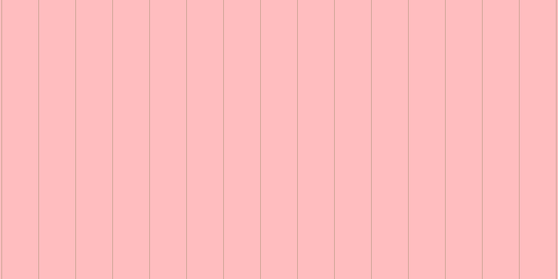 #ffbdbf, #caa393 vertical lines, one pixels wide, fifty-two pixels apart