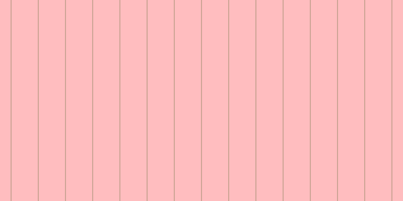 #ffbdbf, #caa393 vertical lines, two pixels wide, fifty-two pixels apart