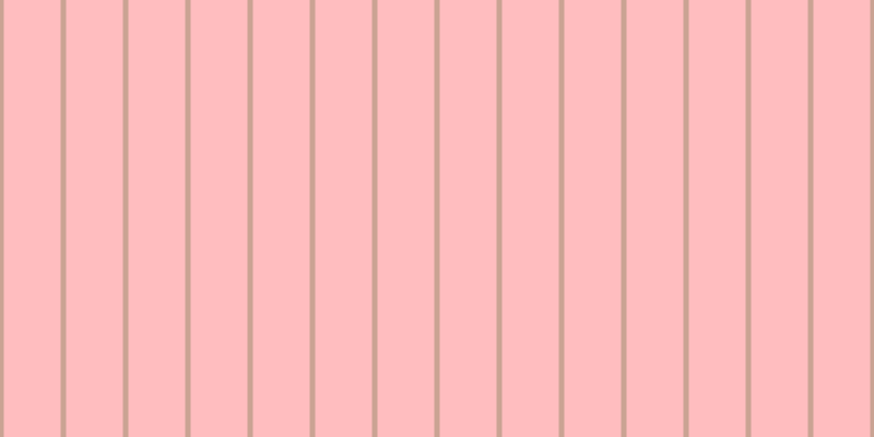 #ffbdbf, #caa393 vertical lines, five pixels wide, fifty-two pixels apart
