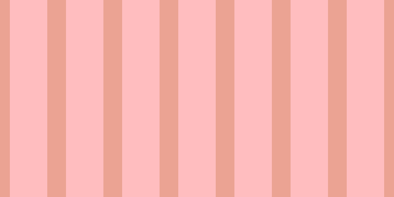#ffbdbf, #eba393 vertical lines, thirty-eight pixels wide, seventy-six pixels apart