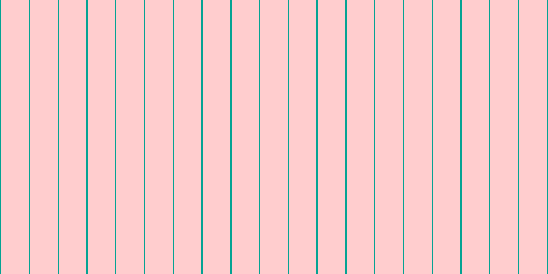 #ffbdbf (75%), #04a393 vertical lines, two pixels wide, forty pixels apart