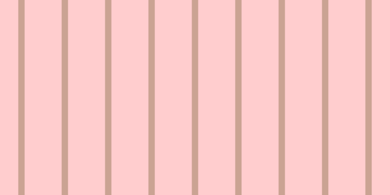 #ffbdbf (75%), #caa393 vertical lines, thirteen pixels wide, seventy-six pixels apart