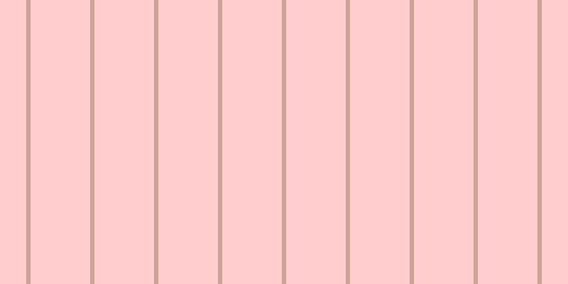#ffbdbf (75%), #caa393 vertical lines, six pixels wide, eighty-four pixels apart