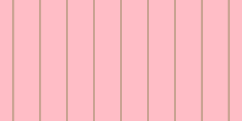 #ffbdc6, #caa393 vertical lines, seven pixels wide, eighty-two pixels apart