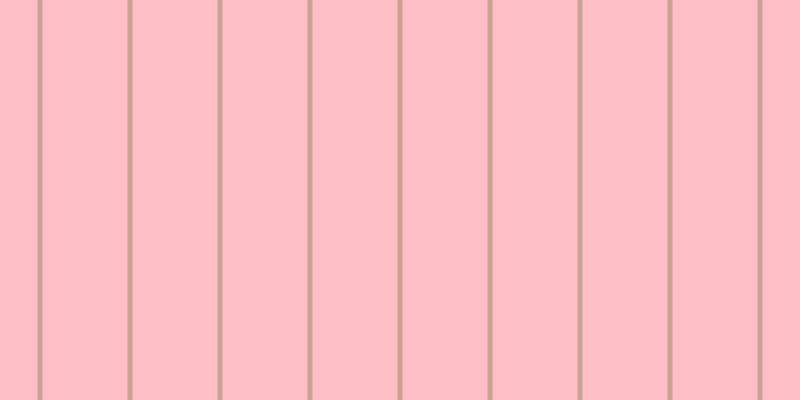 #ffbdc6, #caa393 vertical lines, five pixels wide, eighty-five pixels apart