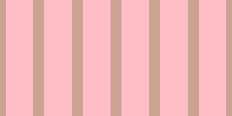 #ffbdc6, #caa393 vertical lines, thirty-eight pixels wide, ninety-five pixels apart