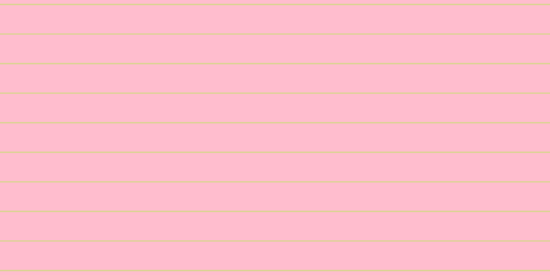 #ffbdce, #dbd393 horizontal lines, two pixels wide, forty-one pixels apart