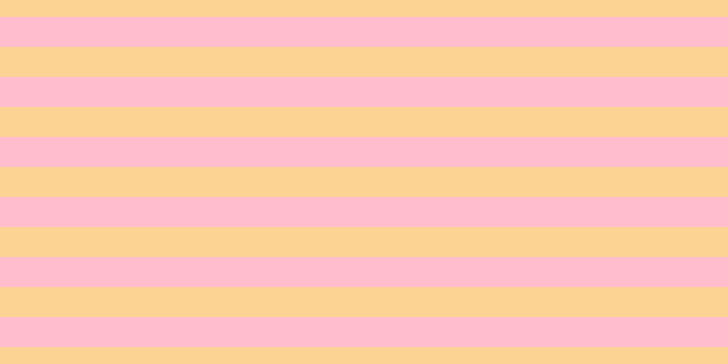 #ffbdce, #fcd393 horizontal lines, thirty-three pixels wide, thirty-three pixels apart