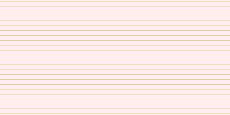 #ffbdce (25%), #dbd393 horizontal lines, two pixels wide, fifteen pixels apart