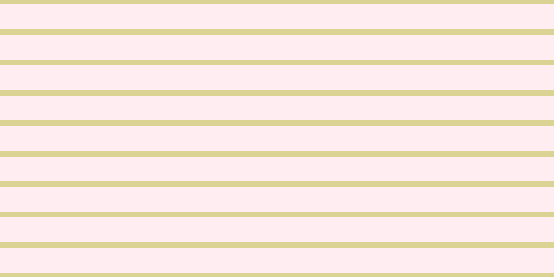 #ffbdce (25%), #dbd393 horizontal lines, eight pixels wide, thirty-six pixels apart