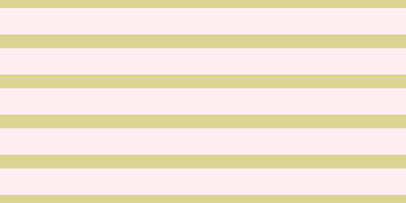 #ffbdce (25%), #dbd393 horizontal lines, twenty-seven pixels wide, fifty-two pixels apart