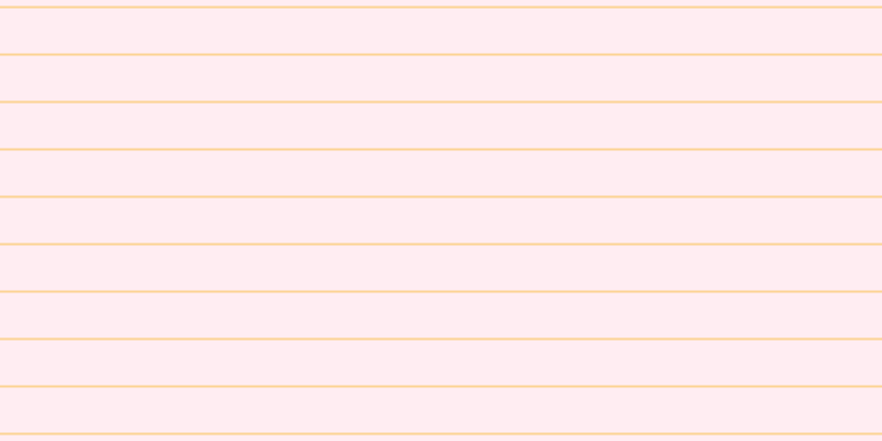 #ffbdce (25%), #fcd393 horizontal lines, two pixels wide, forty-one pixels apart