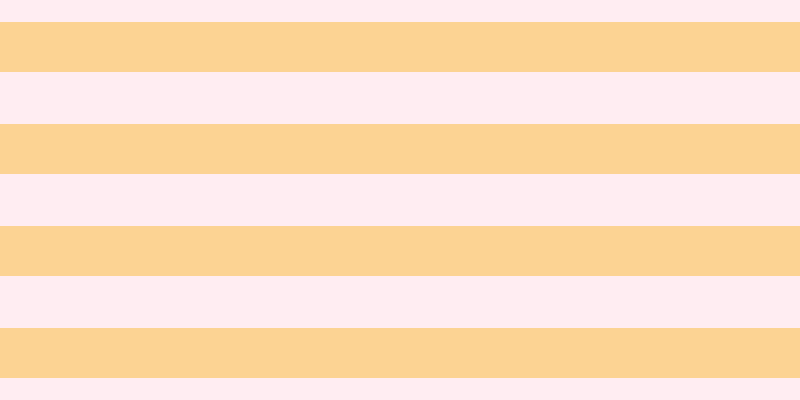 #ffbdce (25%), #fcd393 horizontal lines, fifty pixels wide, fifty-two pixels apart