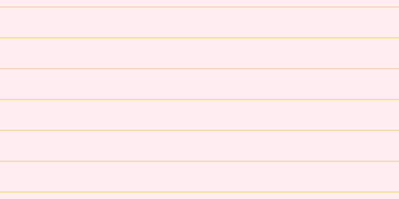 #ffbdce (25%), #fcd393 horizontal lines, two pixels wide, sixty pixels apart