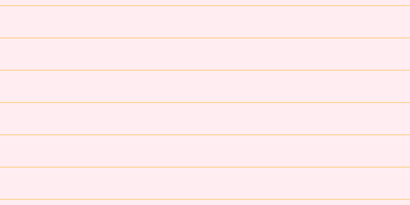 #ffbdce (25%), #fcd393 horizontal lines, two pixels wide, sixty-one pixels apart