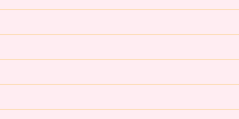 #ffbdce (25%), #fcd393 horizontal lines, two pixels wide, eighty-two pixels apart