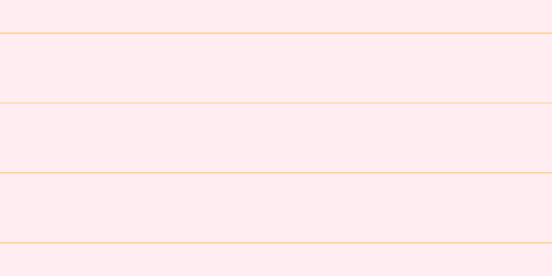 #ffbdce (25%), #fcd393 horizontal lines, two pixels wide, ninety-nine pixels apart