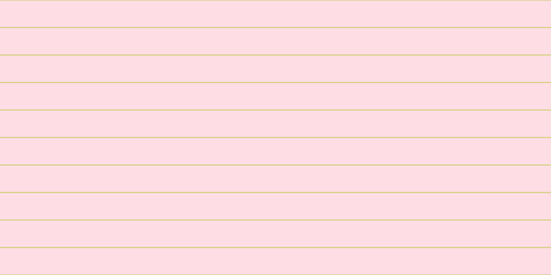 #ffbdce (50%), #dbd393 horizontal lines, two pixels wide, thirty-eight pixels apart