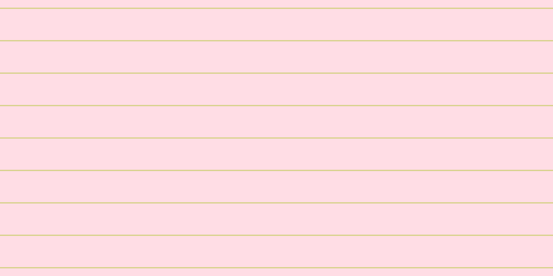 #ffbdce (50%), #dbd393 horizontal lines, two pixels wide, forty-five pixels apart