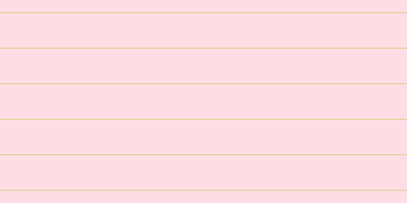 #ffbdce (50%), #dbd393 horizontal lines, two pixels wide, sixty-eight pixels apart